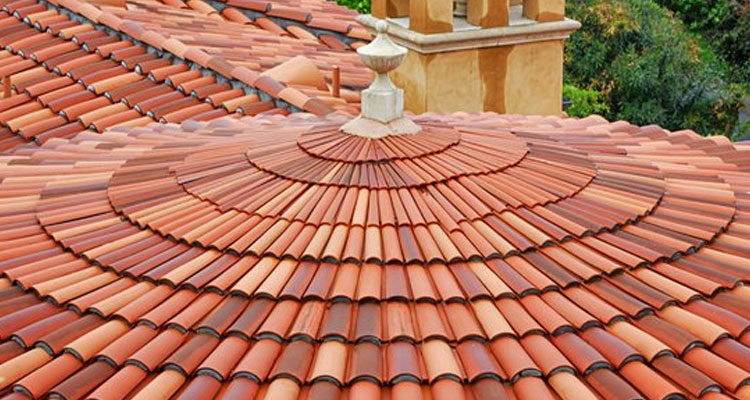 Concrete Clay Tile Roof Sierra Madre